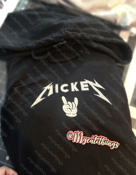 Mickey rock hoodie